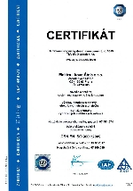 Certifikát ISO